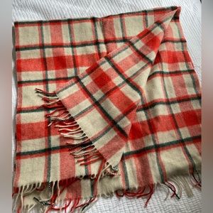 J.Crew Wool Plaid Scarf
